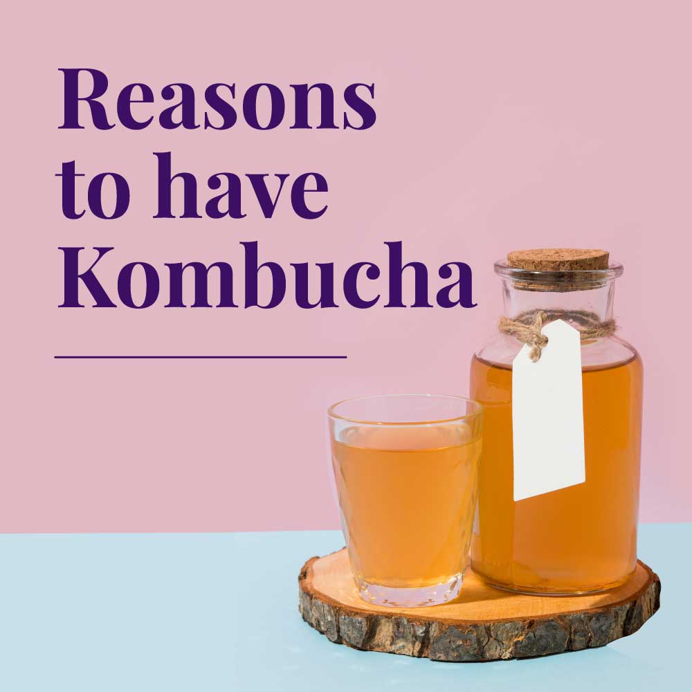 Top 10 reasons to include Kombucha in your diet