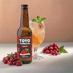 Load image into Gallery viewer, Cranberry Kombucha | Zero Sugar 330ml
