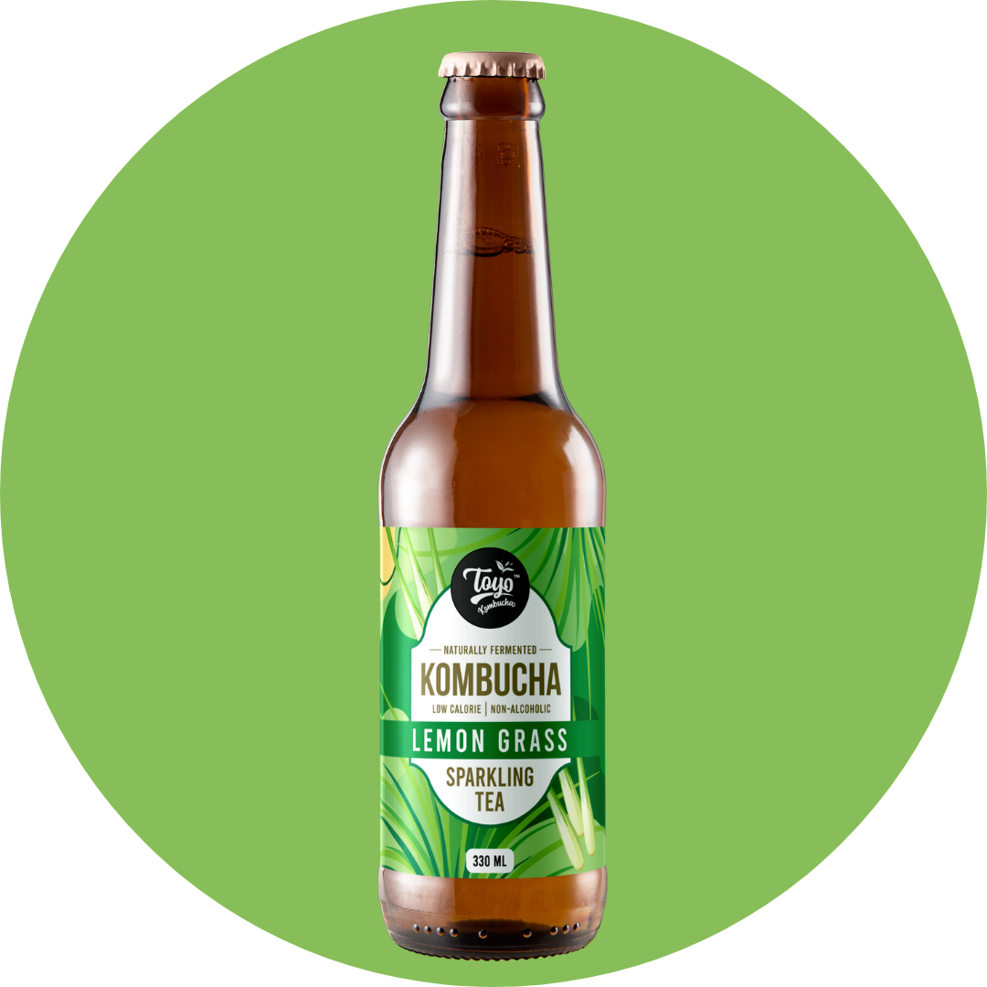 Toyo Kombucha - Sparkling Drink - Low Sugar (6 Flavours Trial Pack)