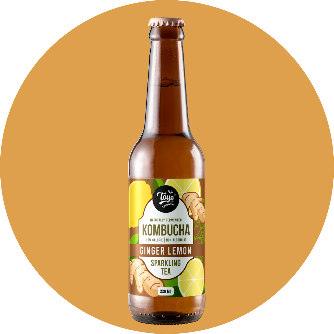Toyo Kombucha - Sparkling Drink - Low Sugar (6 Flavours Trial Pack)