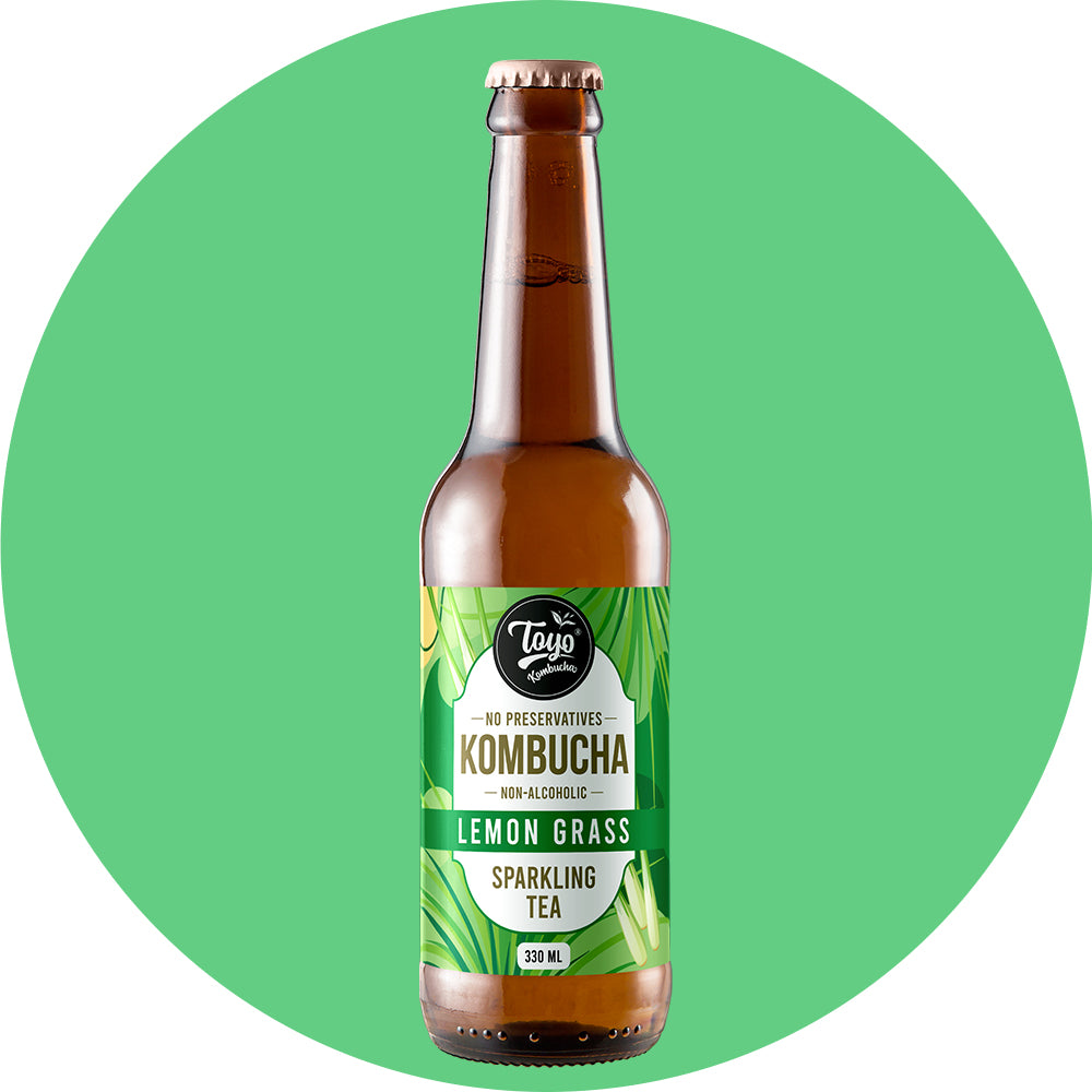 Lemon Grass Kombucha (Pack of 6)