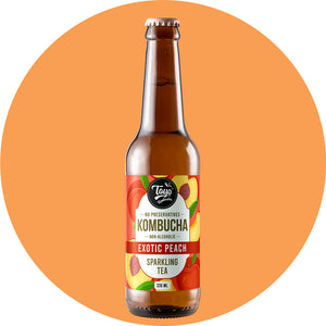 Exotic Peach Kombucha (Pack of 6)